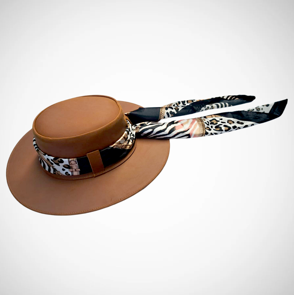 Sombreros Cuero Dama - Imagen 2