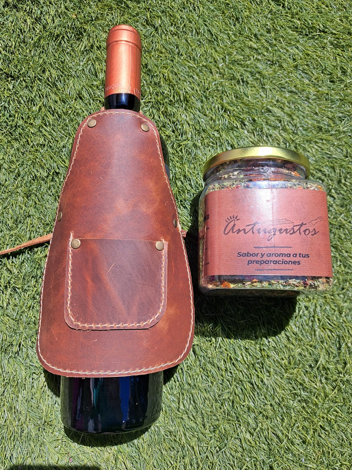 Pack Especies Parrillera +Pechera para Vino